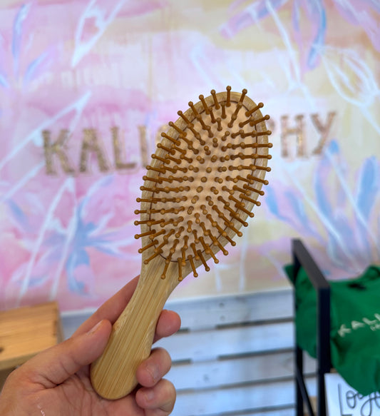Hand-Painted Hairbrush