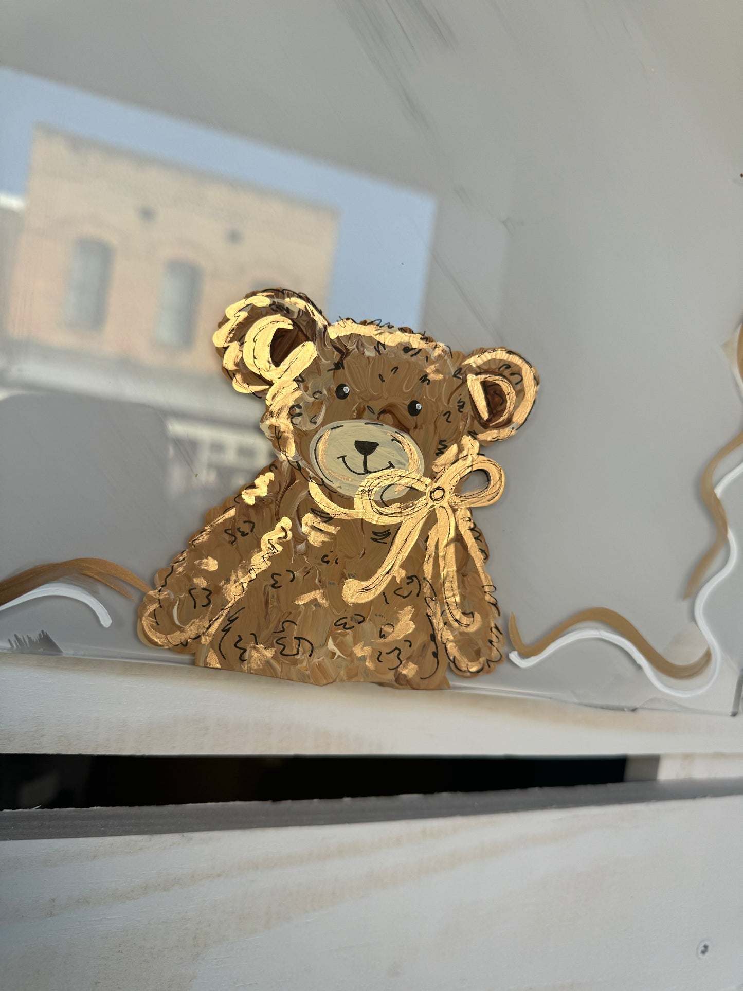 READY TO SHIP NEUTRAL Acrylic Birth Annoucement