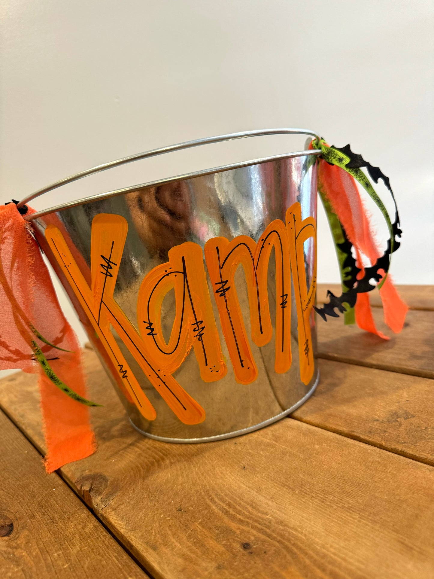 Jack-O-Lantern/Ghost/Bat Halloween Bucket *PREORDER*