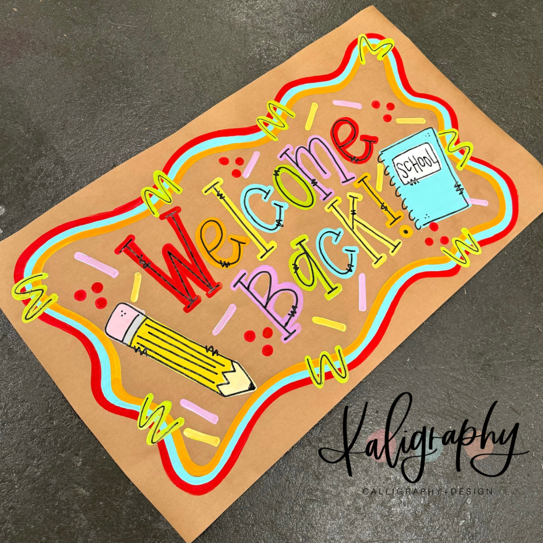 Welcome Back - PRINTED BANNER