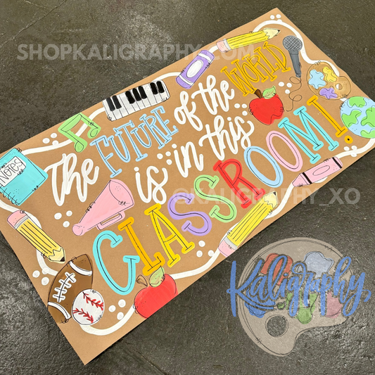 The Future of The World Banner #1 - READY TO SHIP