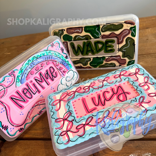 Personalized Pencil Box