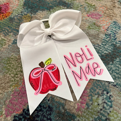 Painted School Bow