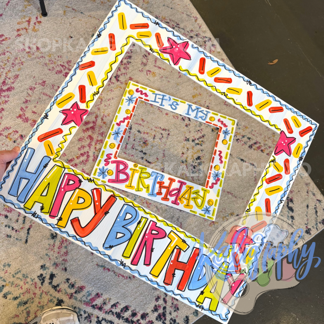 Birthday Photo Frames