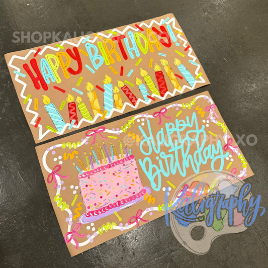 READY TO SHIP BIRTHDAY BANNERS