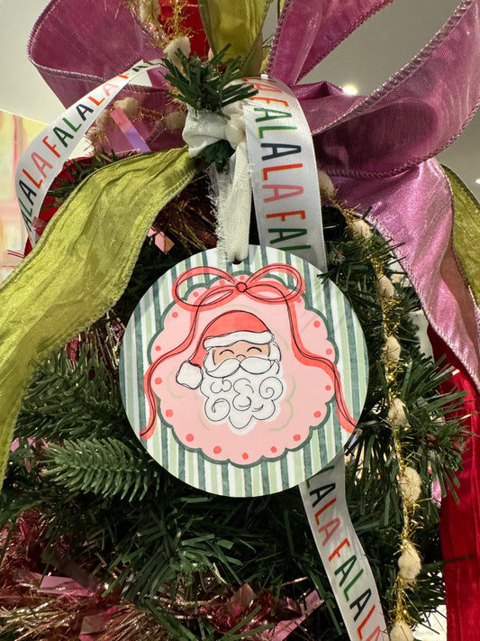 Santa Ornament