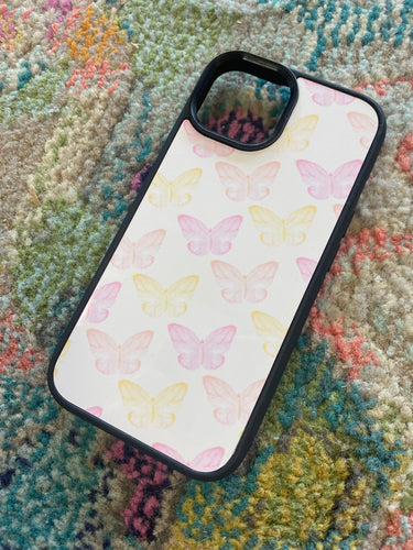 Pink/Orange/Yellow Butterflies Case