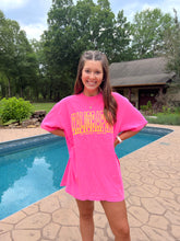 Load image into Gallery viewer, Neon Pink Logo Tee