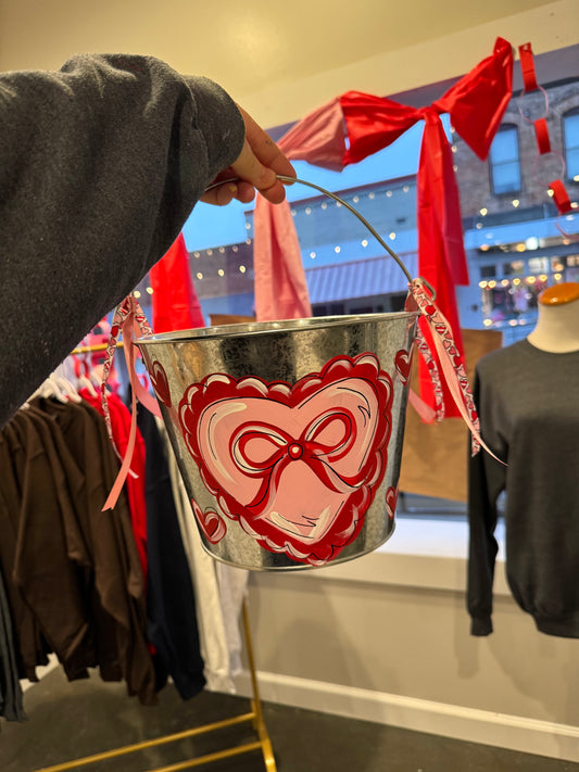 Pink/Red Valentines Bucket