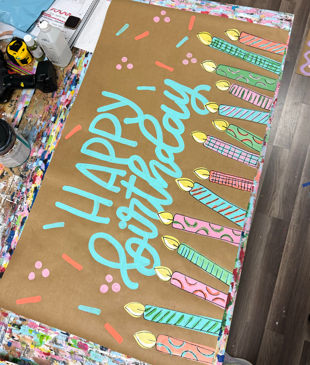 Generic Birthday Banner #1 - READY TO SHIP