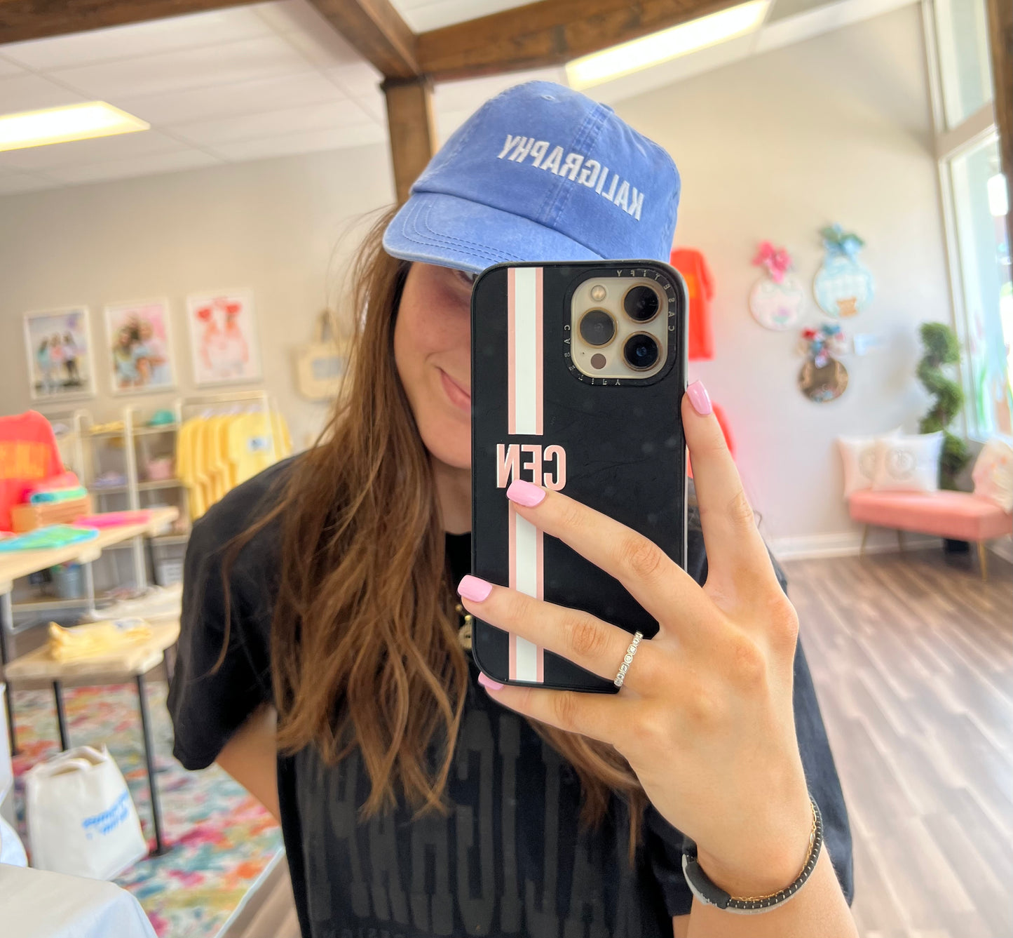 Periwinkle Logo Hat
