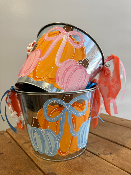 Pumpkin Halloween Bucket *PREORDER*