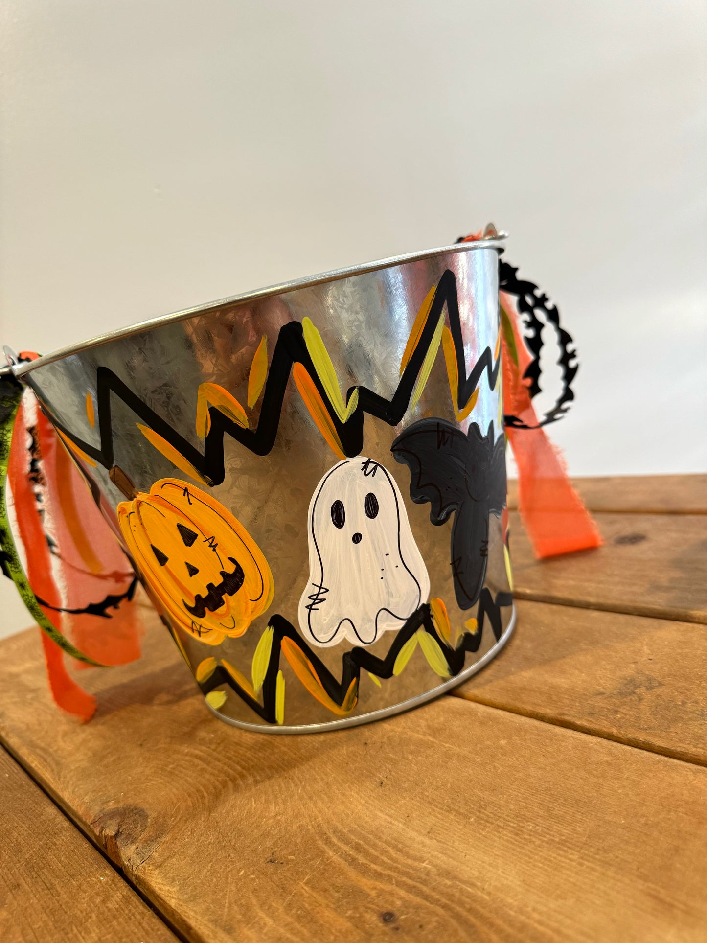 Jack-O-Lantern/Ghost/Bat Halloween Bucket *PREORDER*
