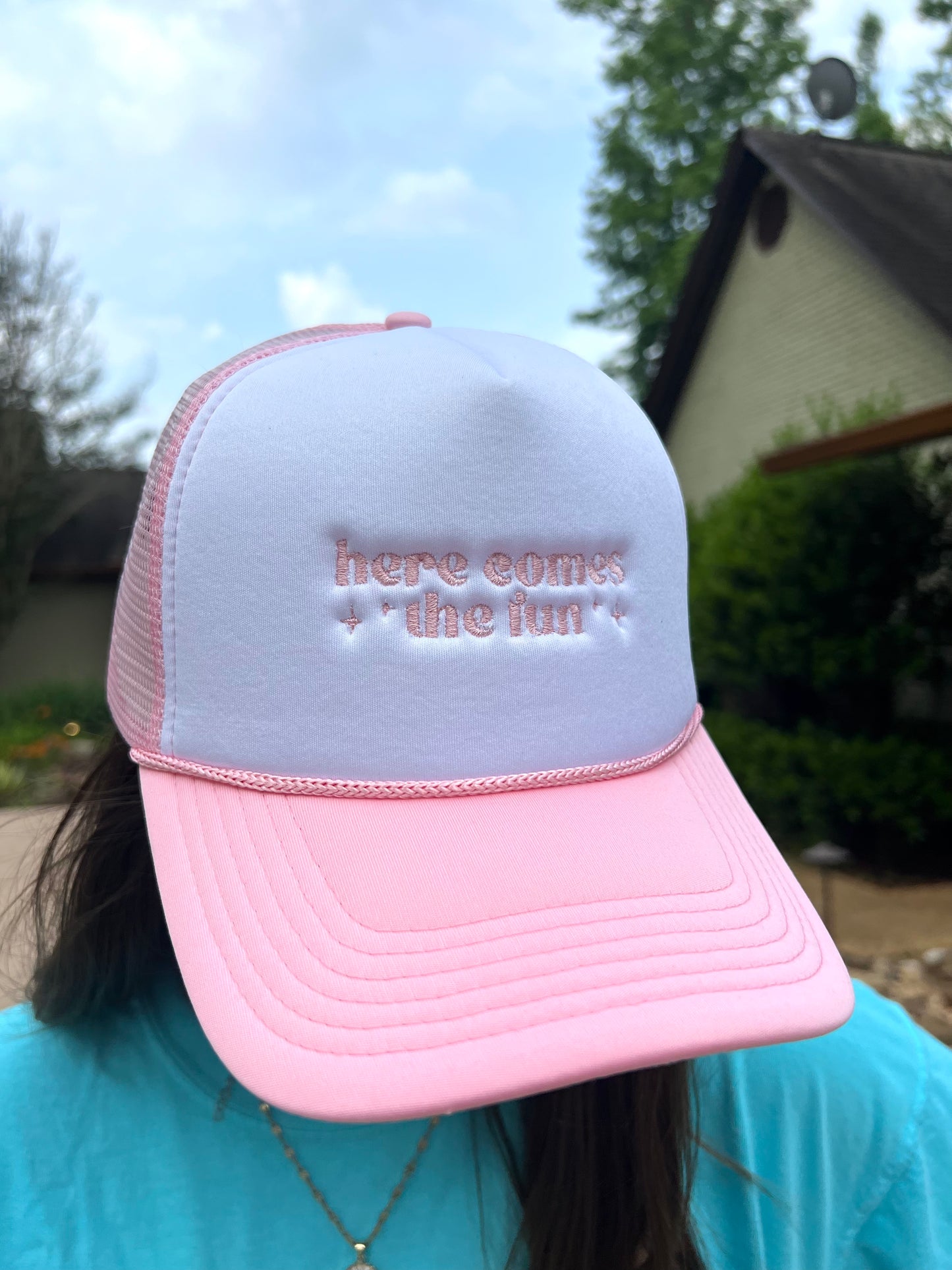 Here Comes The Fun Trucker Hat