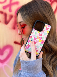 Colorful Heart Case